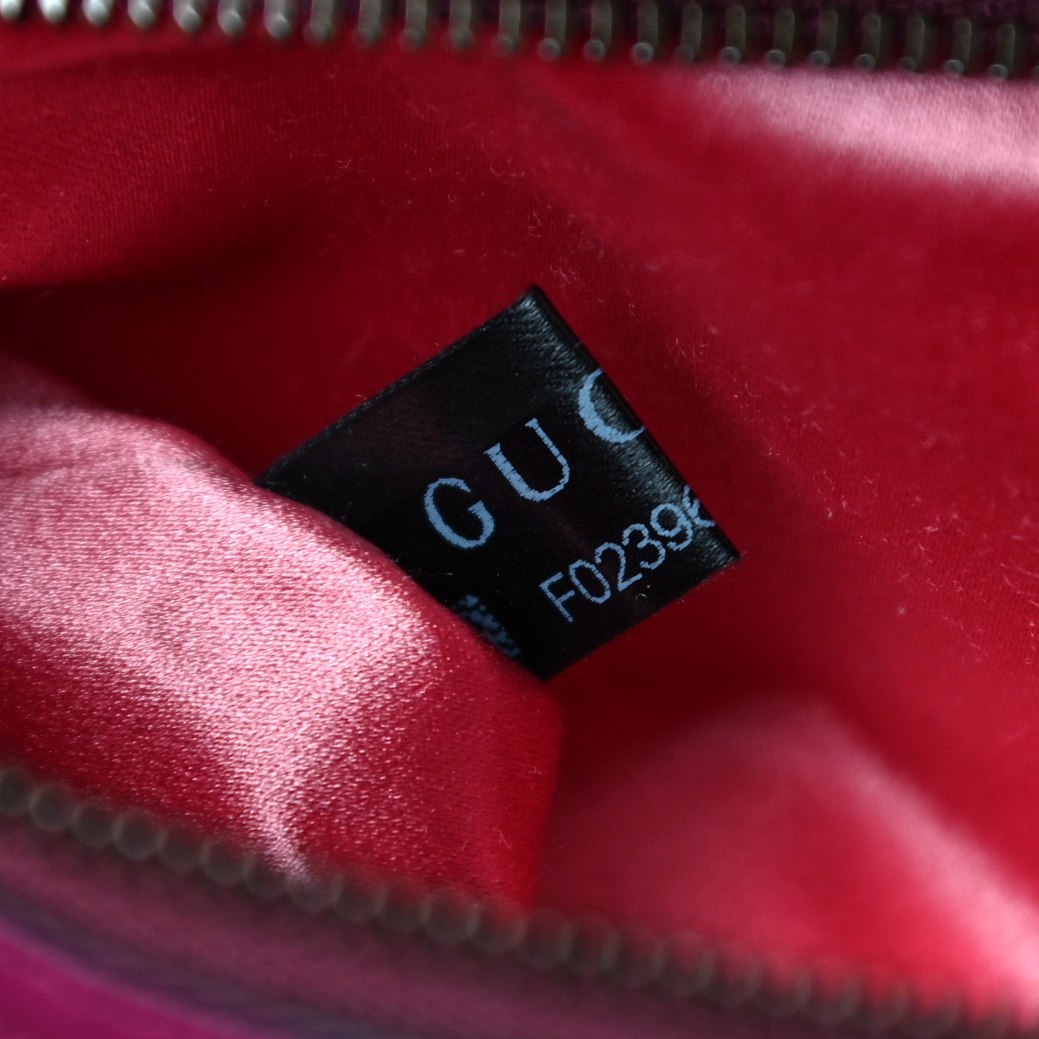 Gucci Velvet Matelasse Small GG Marmont Shoulder Bag Fuchsia Violet Cyclamen 8 of 12