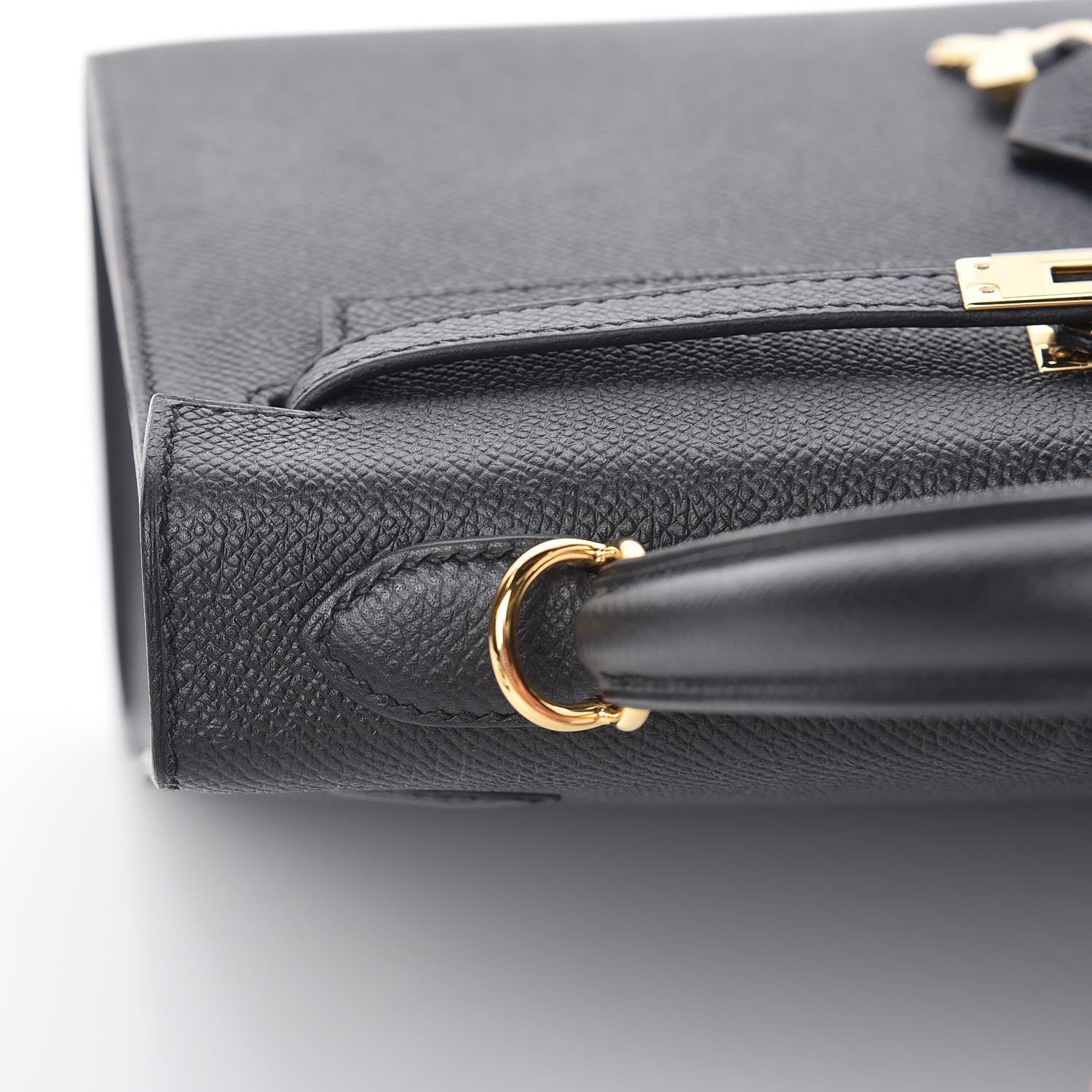 Hermes Epsom Kelly Sellier 25 Black 9 of 35
