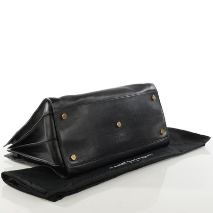 Saint Laurent Calfskin Large Sac De Jour Carryall Black 4 of 7