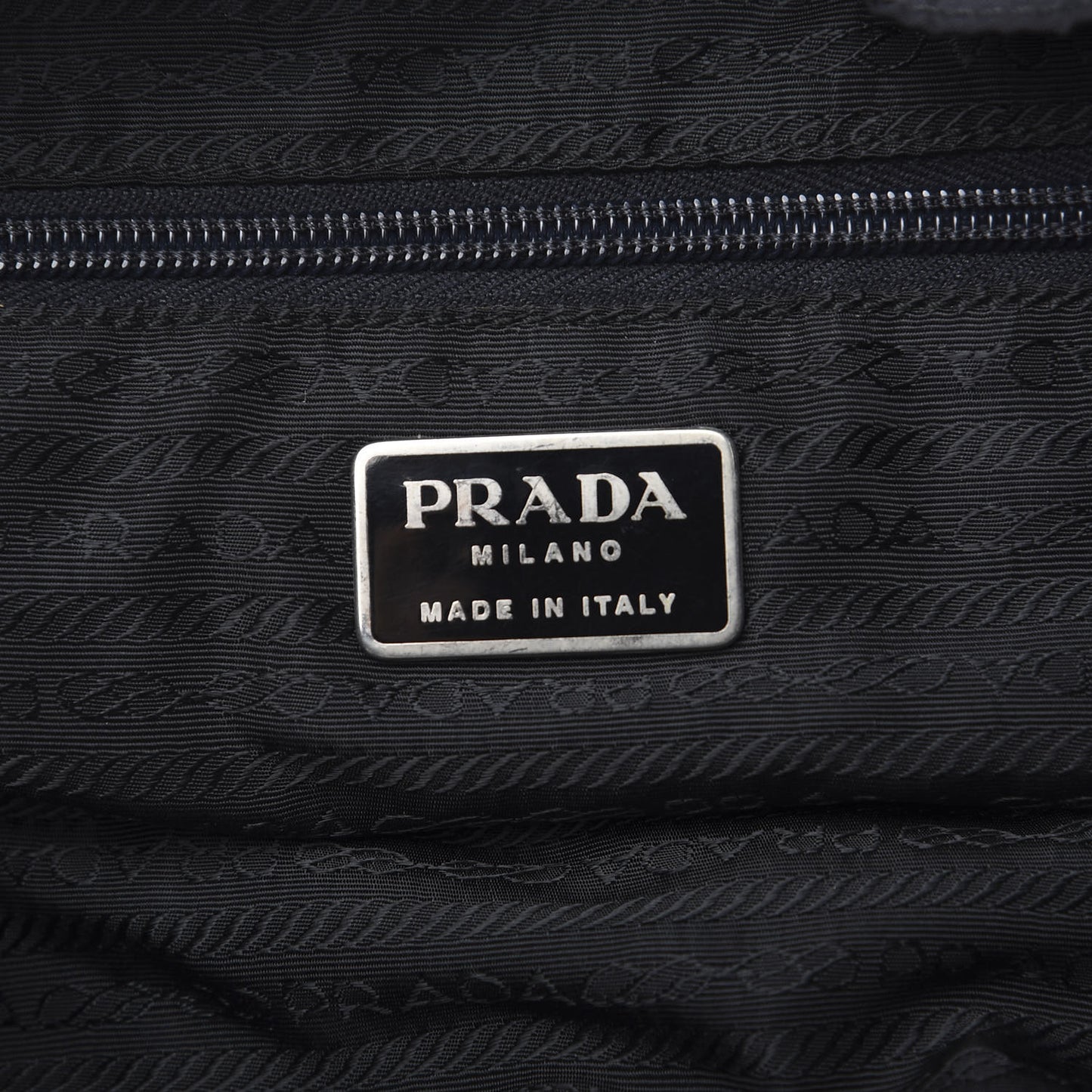 Nylon Vela Medium Backpack Black