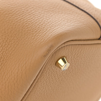 Hermes Taurillon Clemence Picotin Lock 18 PM Biscuit 11 of 13