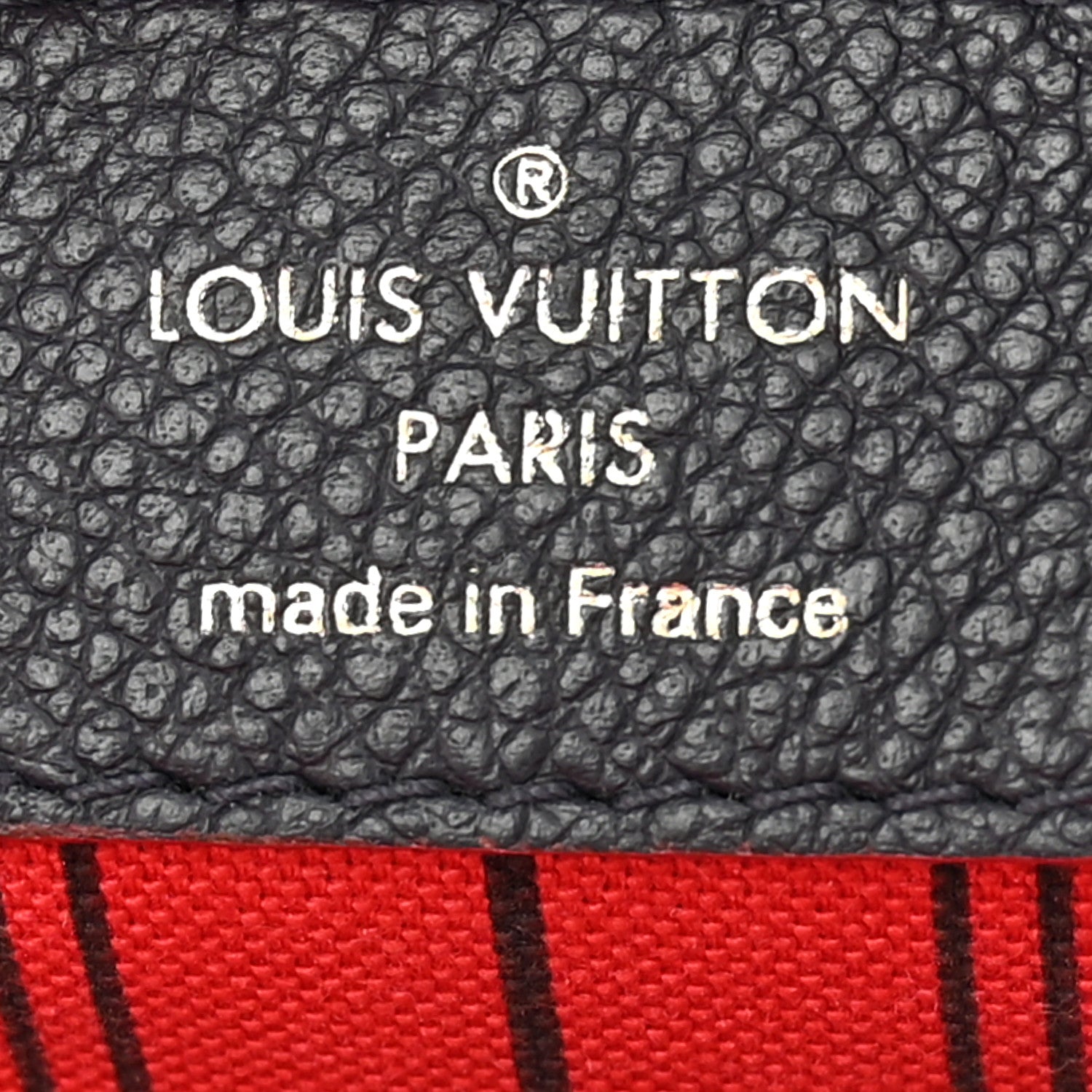Louis Vuitton Empreinte Speedy Bandouliere 25 NM Marine Rouge 6 of 13