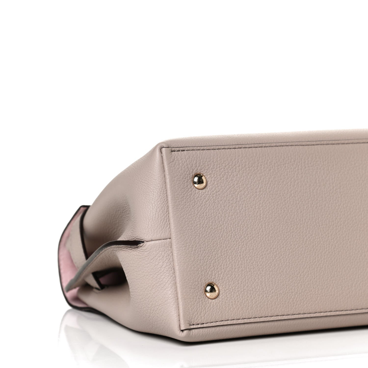Louis Vuitton Soft Calfskin Lockme Ever MM Greige 9 of 11