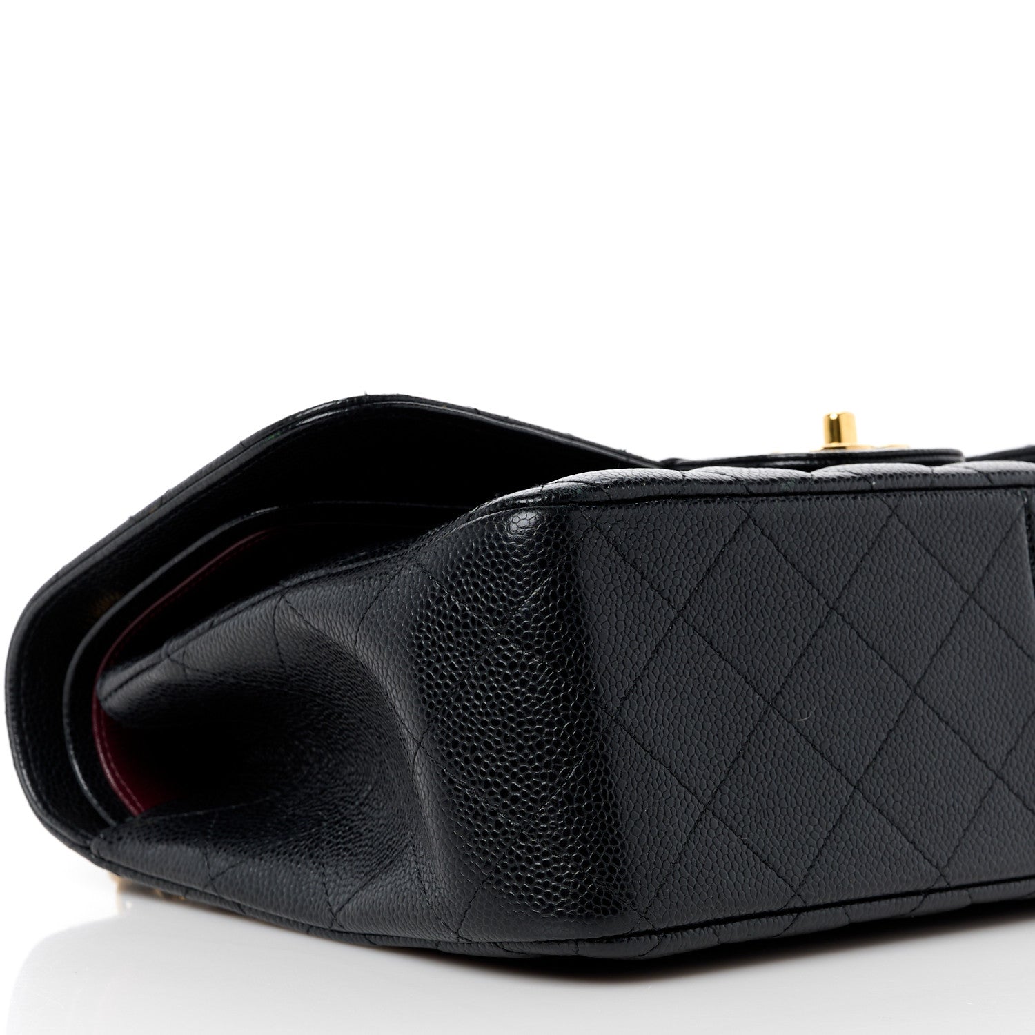 Chanel Caviar Quilted Jumbo Double Flap Black 10 of 12