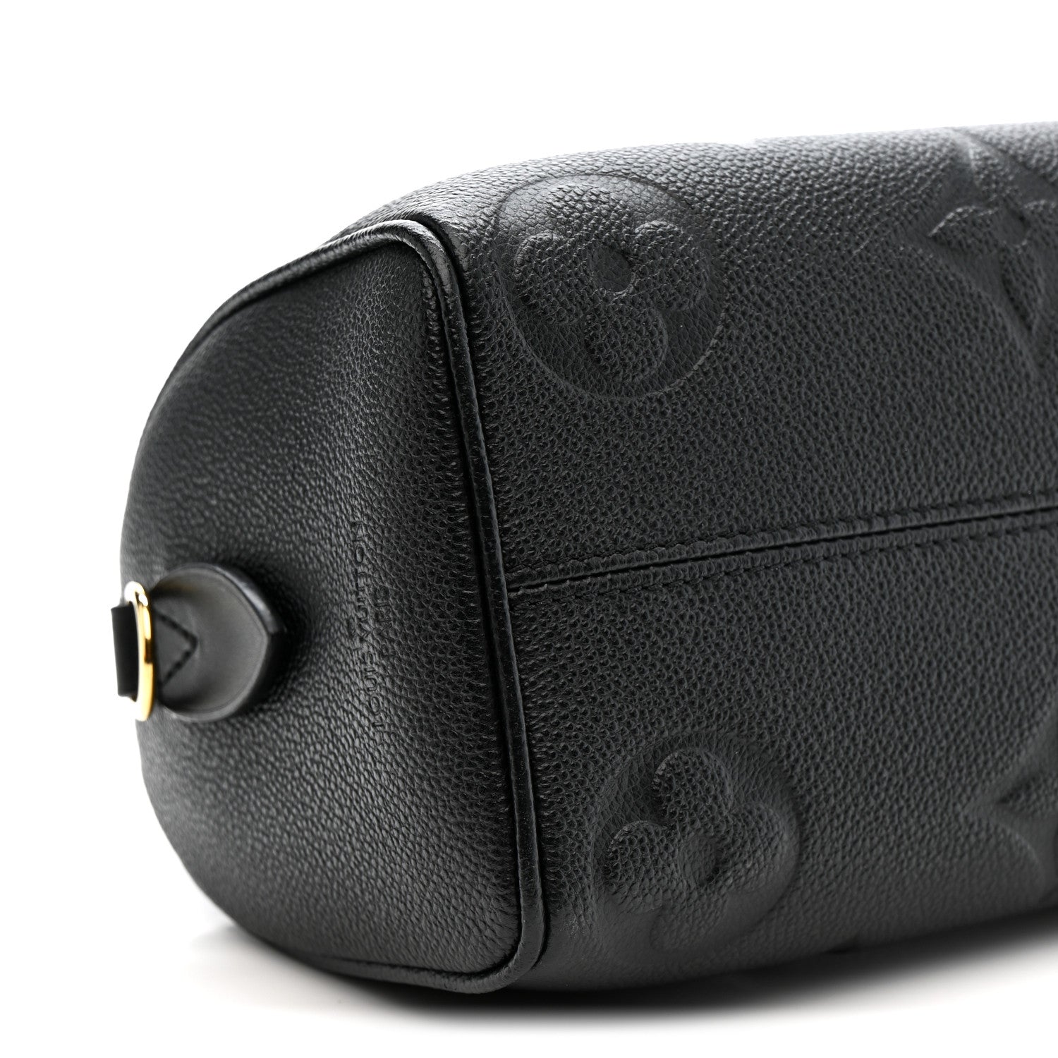 Louis Vuitton Empreinte Monogram Giant Speedy Bandouliere 20 Black 8 of 9