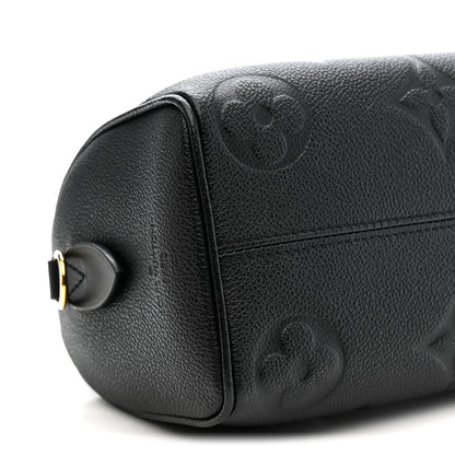 Louis Vuitton Empreinte Monogram Giant Speedy Bandouliere 20 Black 8 of 9