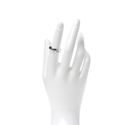Tiffany Sterling Silver Nature Rose Ring 54 7 2 of 4