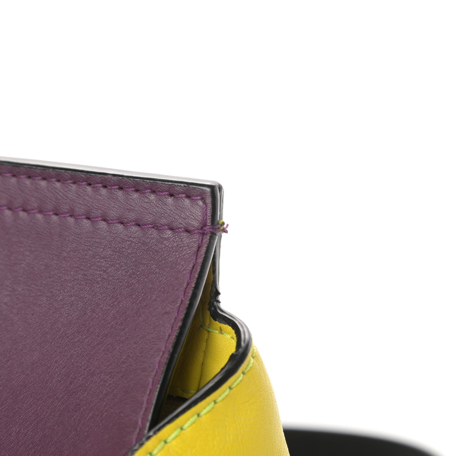 Versace Calfskin Medium Palazzo Empire Colorblock Crossbody Bag Multicolor 16 of 17