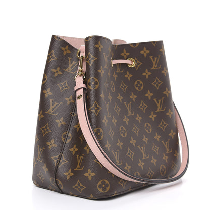 Louis Vuitton Monogram Neonoe MM Rose Poudre 2 of 8