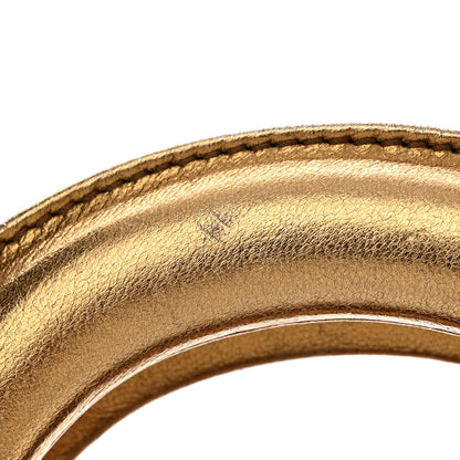 Christian Dior Metallic Calfskin Crystal Mini Lady Dior Gold 16 of 17