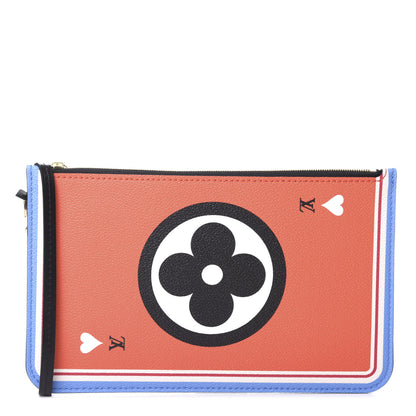 Louis Vuitton Game On Neverfull MM Pochette White 1 of 12