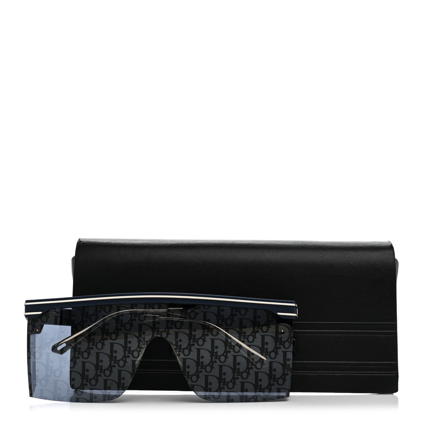 Oblique Diorclub M1U Mask Sunglasses Blue