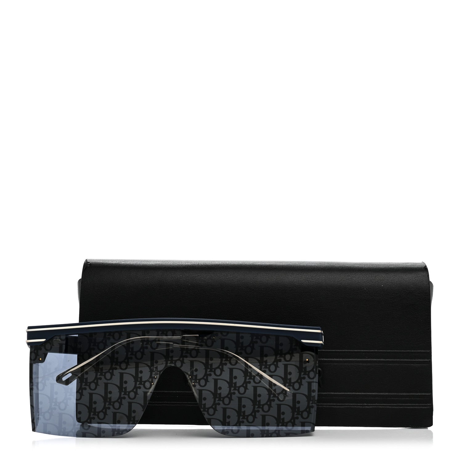 Christian Dior Oblique Diorclub M1U Mask Sunglasses Blue 10 of 10