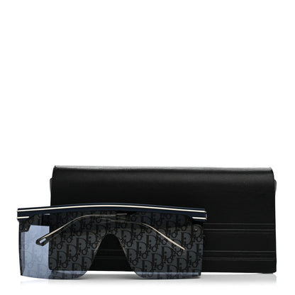 Christian Dior Oblique Diorclub M1U Mask Sunglasses Blue 10 of 10