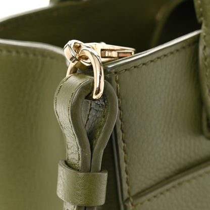 Chanel Grained Calfskin Mini Neo Executive Shopper Tote Khaki 11 of 15