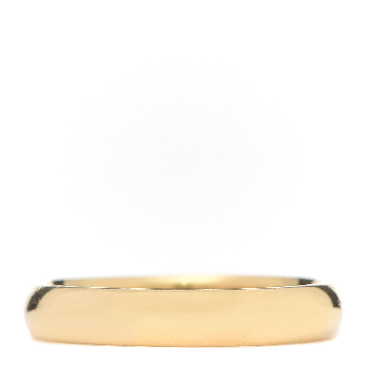 Tiffany 18K Yellow Gold 4.5mm Classic Wedding Band Ring 67 12 1 of 4