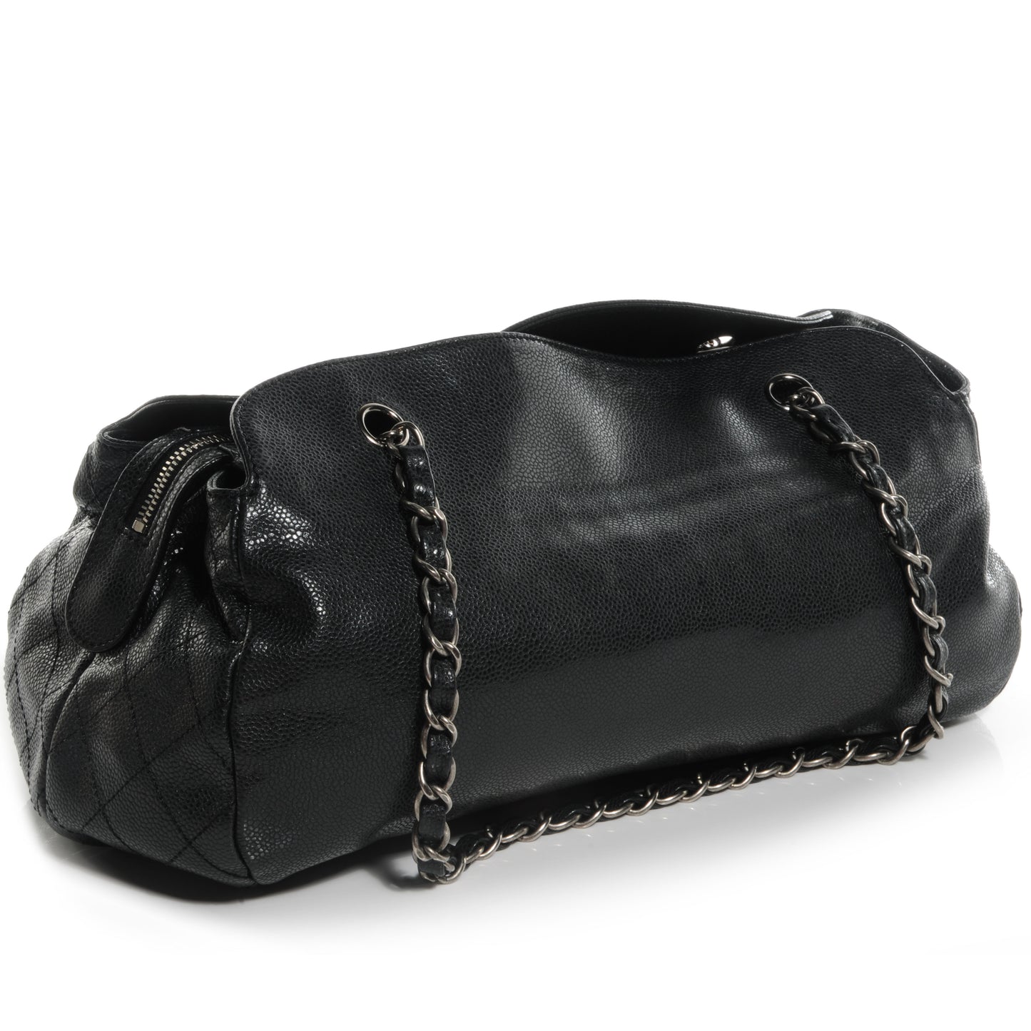 Caviar 31 CC Shoulder Bag Black
