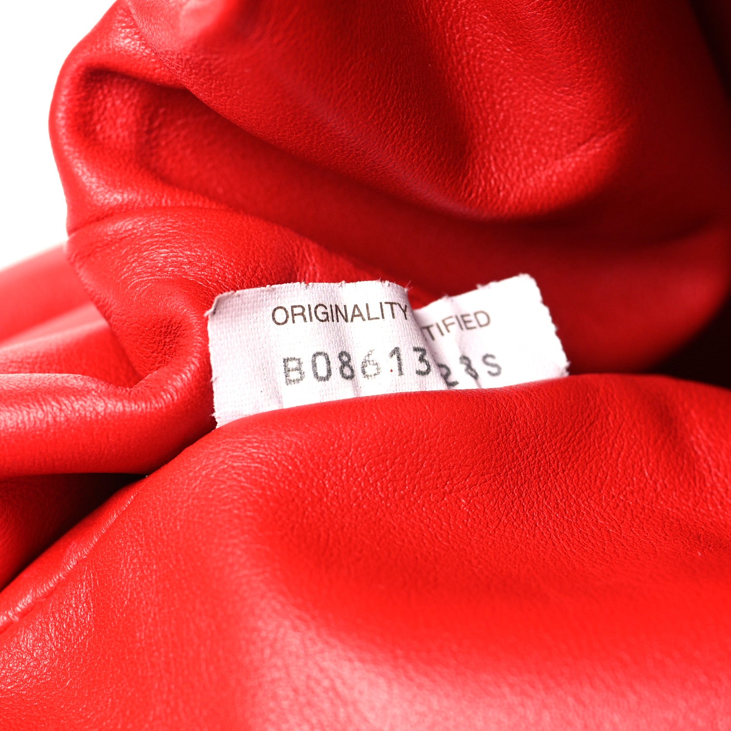 Bottega Veneta Smooth Butter Calf The Pouch Oversized Clutch Bright Red 7 of 11