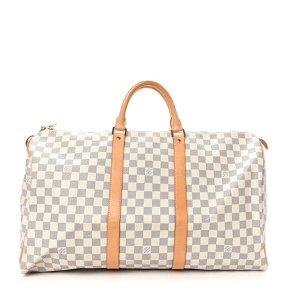 Louis Vuitton Damier Azur Keepall 50 1 of 11