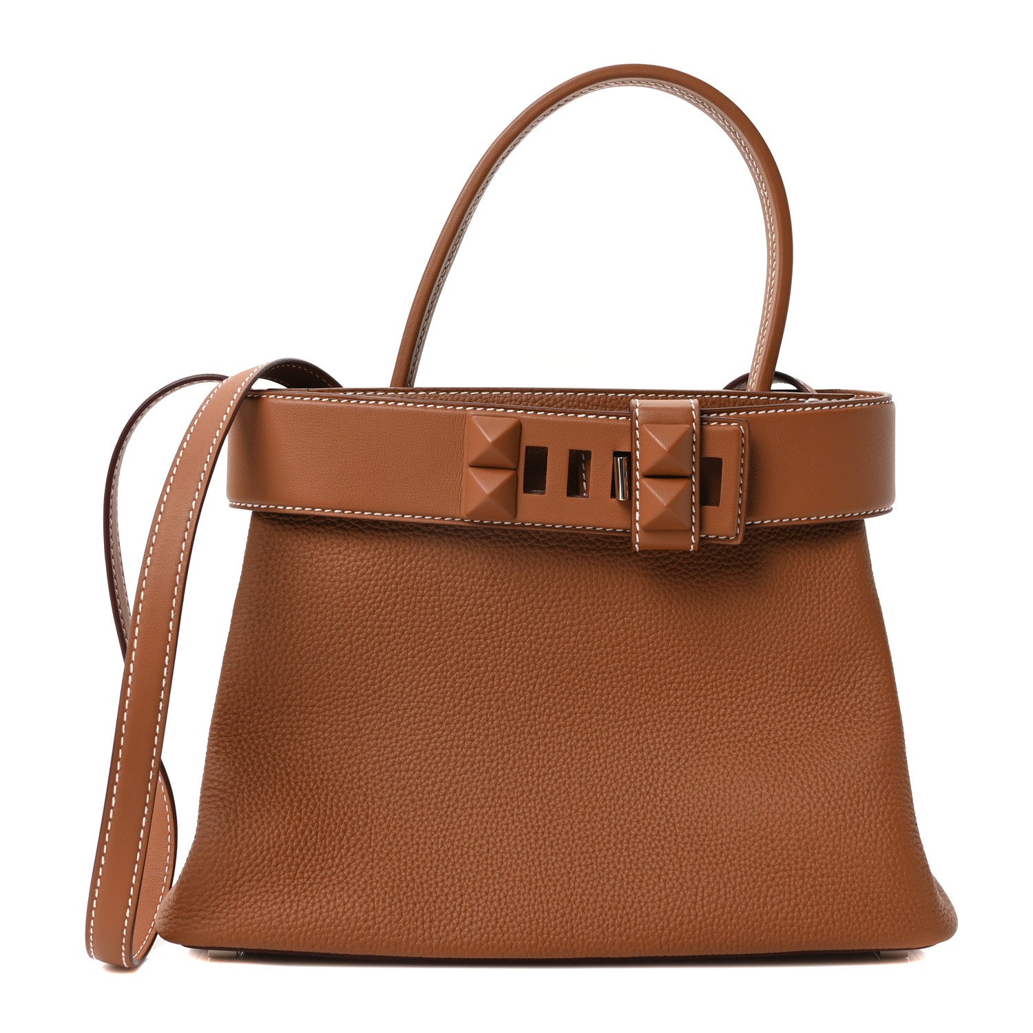 Hermes Togo Swift Medor Bag Gold 1 of 10
