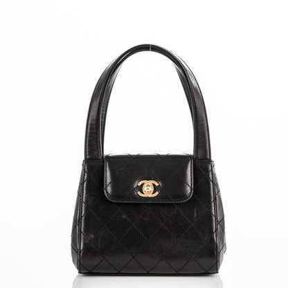 Chanel Lambskin Quilted Flap Bag Black 1 of 7
