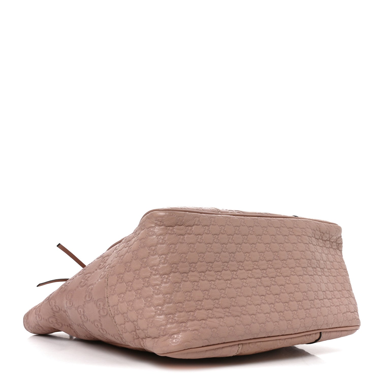 Gucci Guccissima Small Bree Zippered Tote Soft Pink 3 of 9