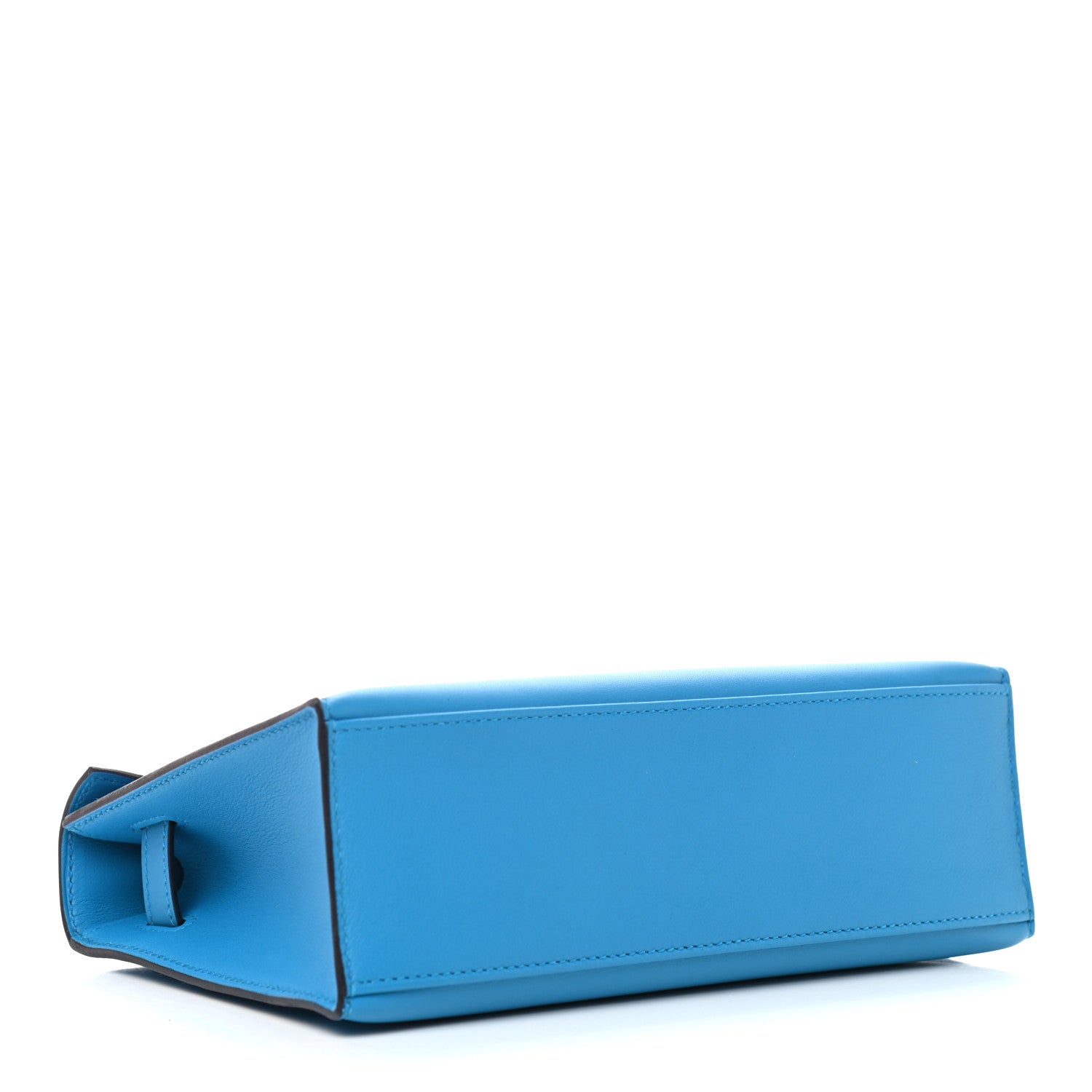 Hermes Swift Kelly Pochette Clutch Bleu Zanzibar 4 of 9
