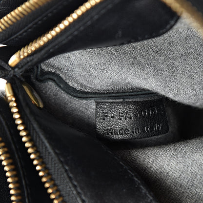 Celine Lambskin Small Trio Crossbody Bag Black 8 of 15