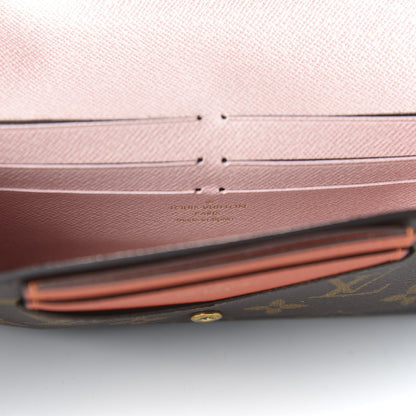Louis Vuitton Monogram Jeanne Wallet Rose Ballerine 8 of 10