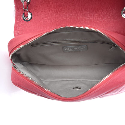 Chanel Caviar Quilted Medium Easy Flap Coral 5 of 10