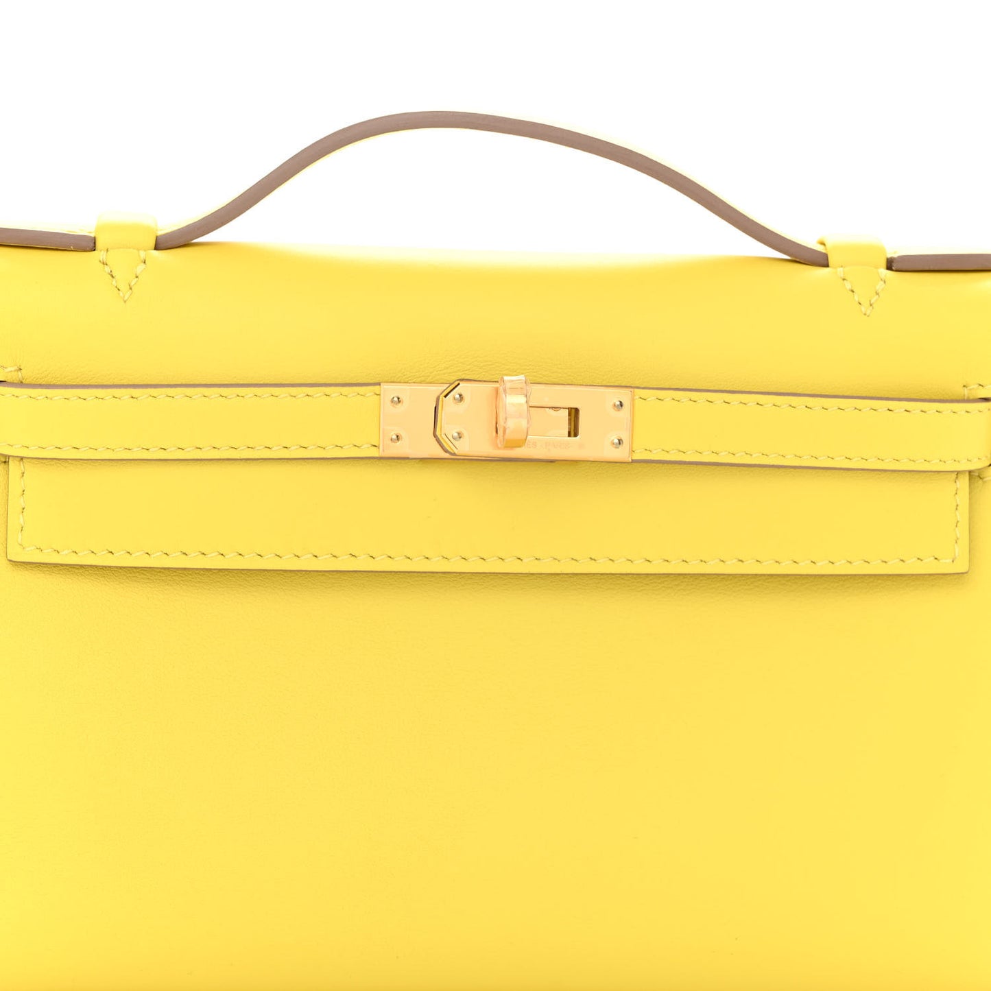 Swift Kelly Pochette Clutch Lime