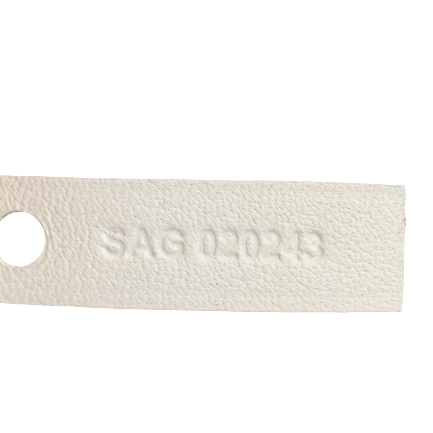 Goyardine Reversible Mini Anjou White