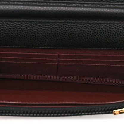 Chanel Caviar Quilted Wallet on Chain WOC Black 5 of 11