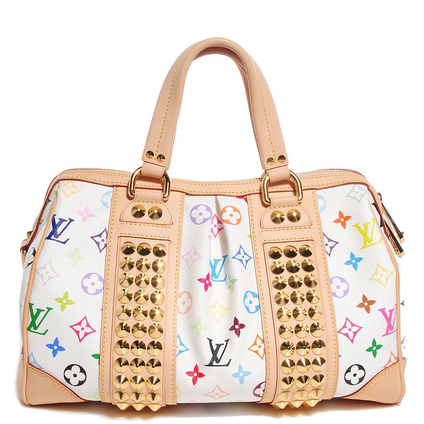 Monogram Multicolor Courtney MM White