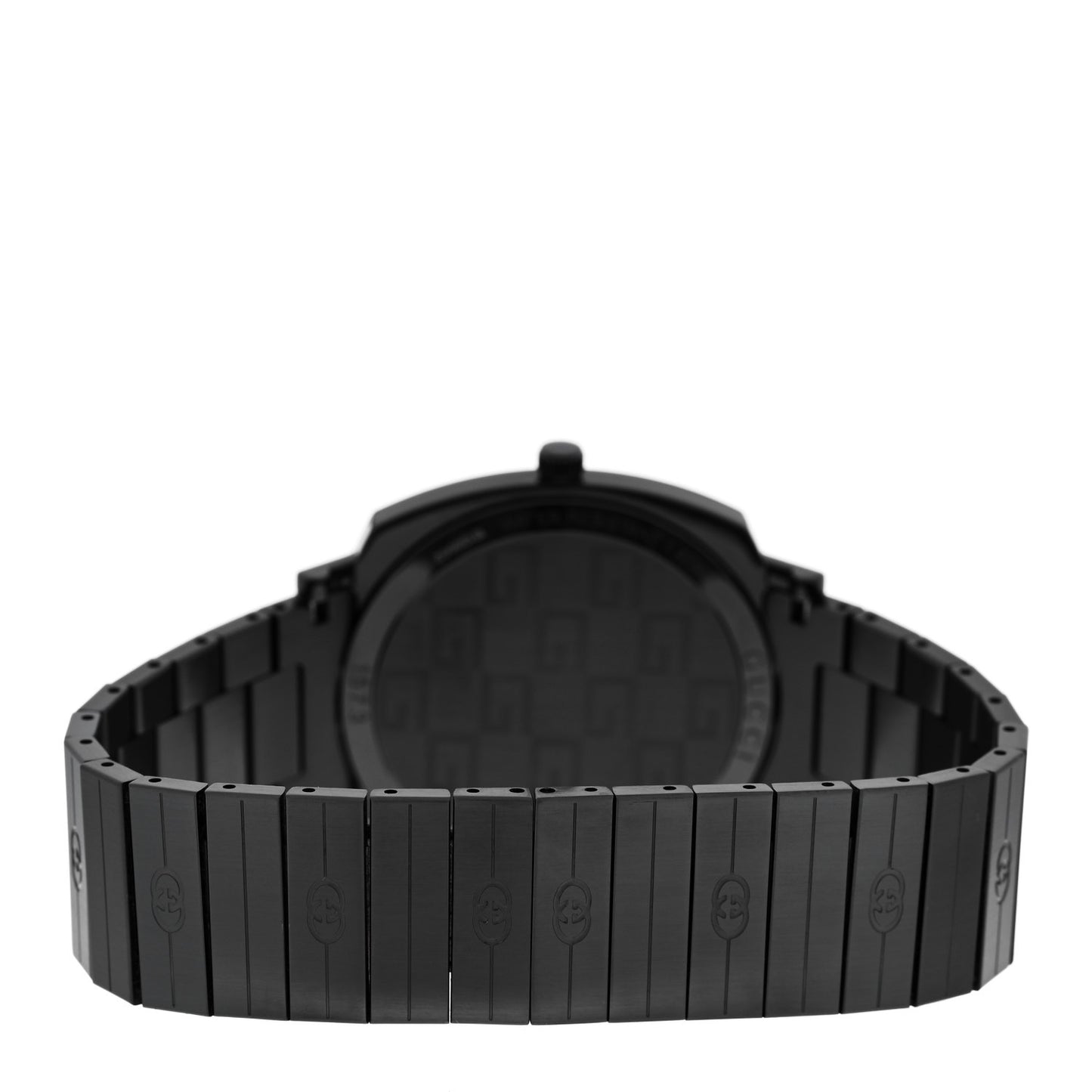 PVD Stainless Steel 38mm Grip Quartz Watch Black