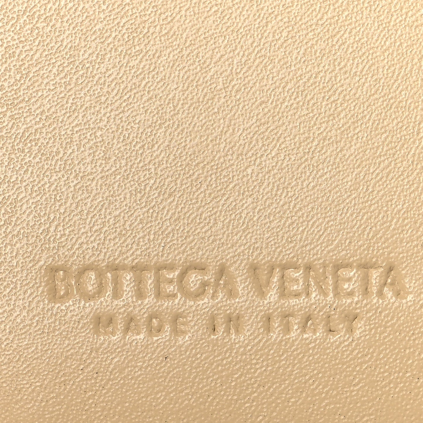 Nappa Intreccio Cassette Credit Card Holder Porridge