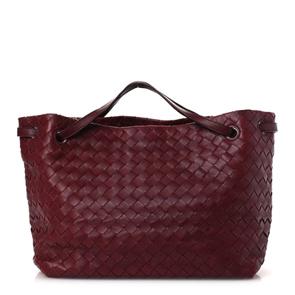 Bottega Veneta Nappa Intrecciato Medium Garda Bag Dark Red 1 of 13