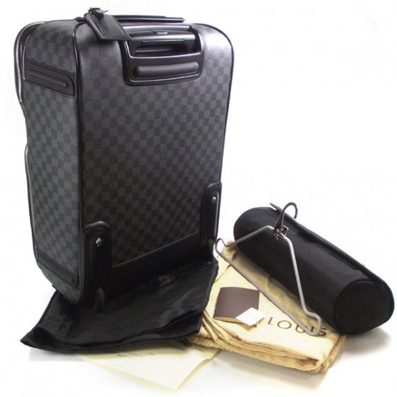 Louis Vuitton Damier Graphite Pegase 55 Rolling Luggage 3 of 7
