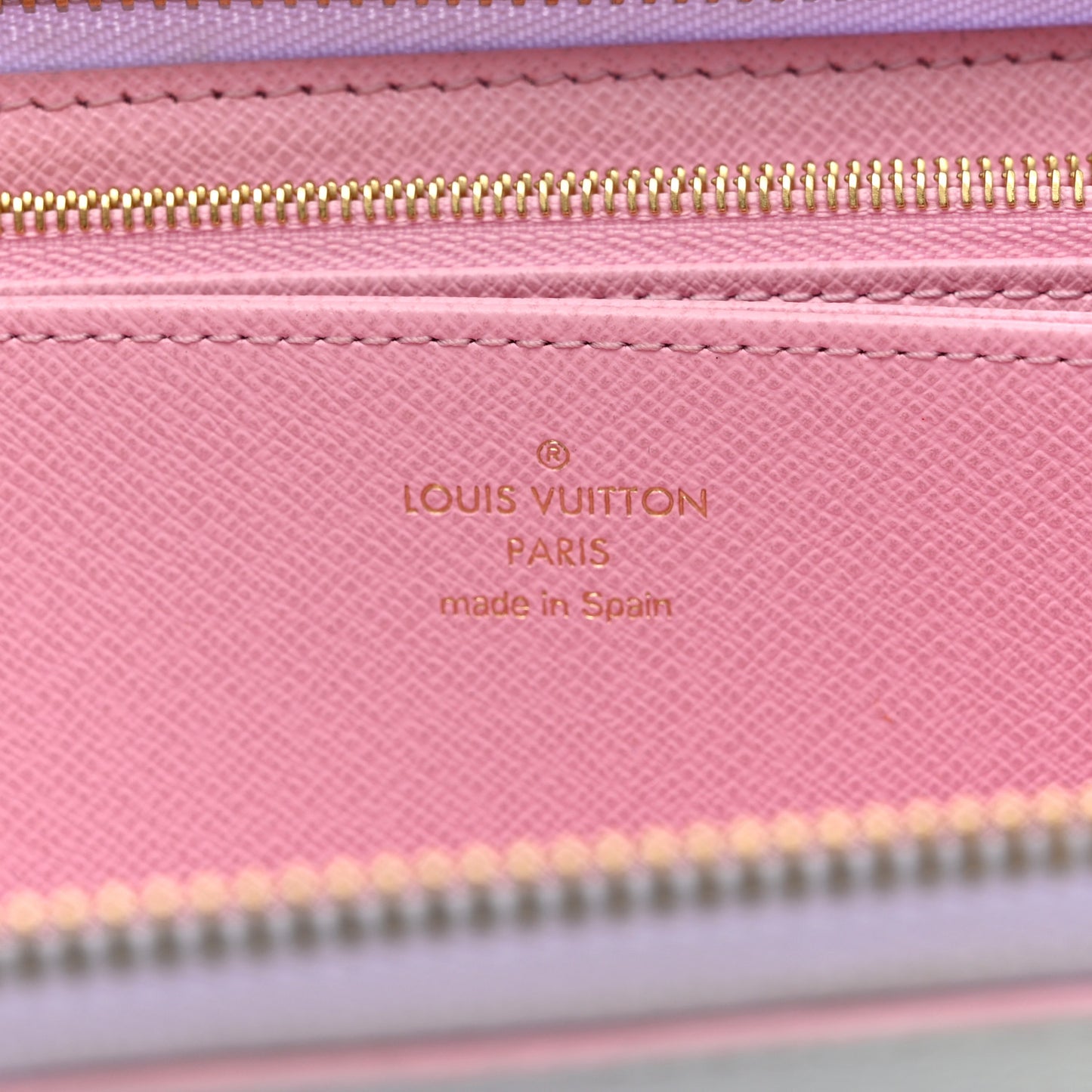 Monogram Giant Spring In The City Zippy Wallet Sunrise Pastel