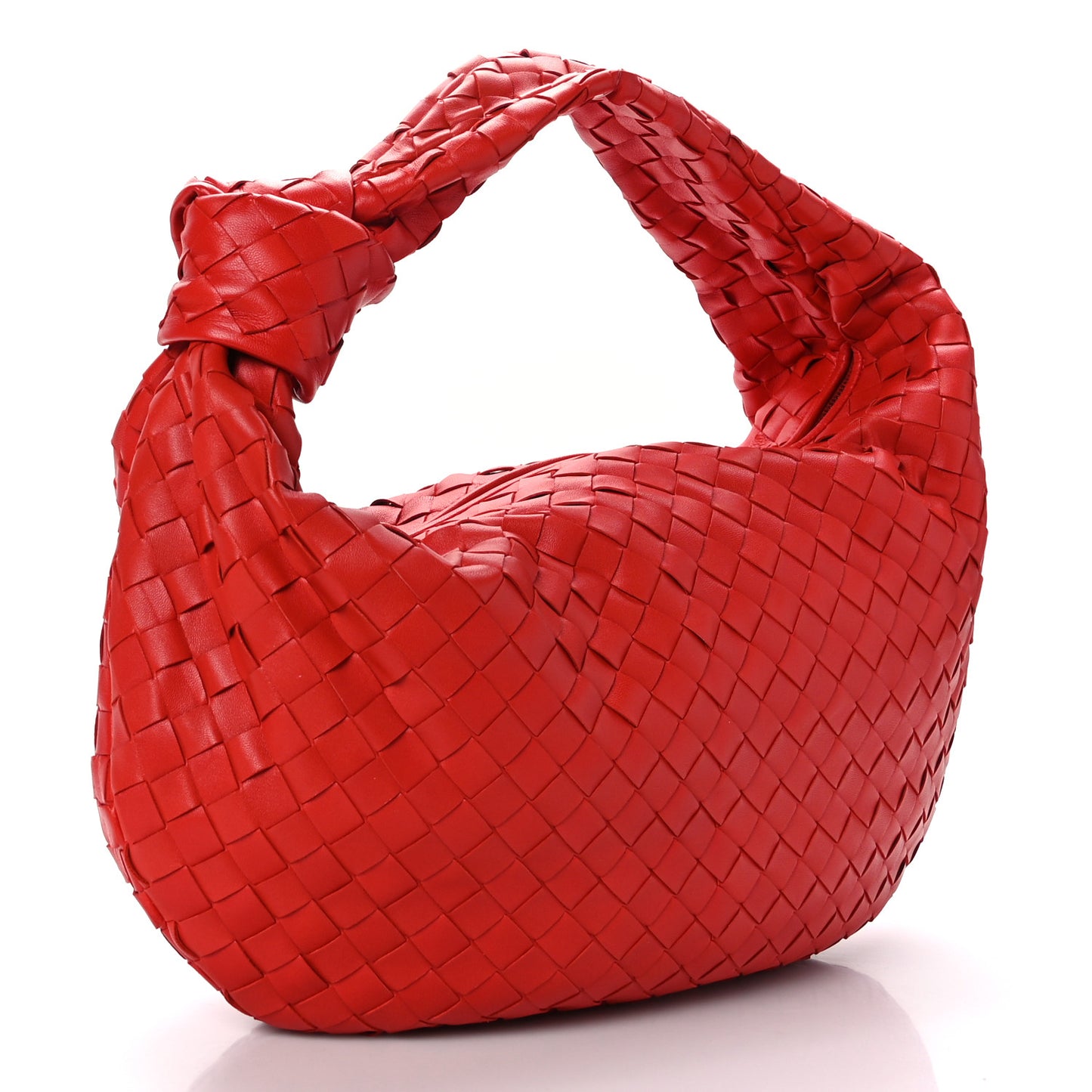 Nappa Intrecciato Small Jodie Red