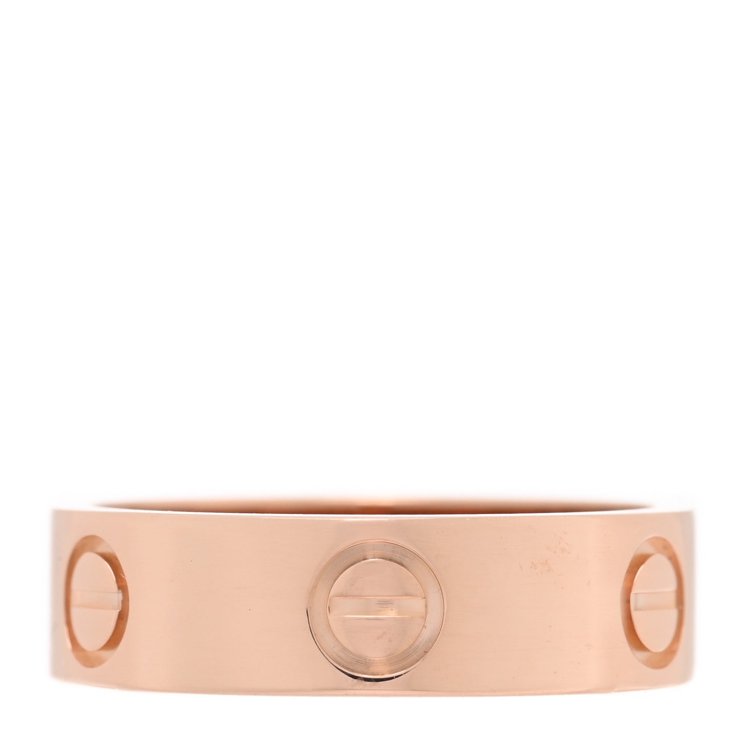 18K Pink Gold 5.5mm LOVE Ring 54 7