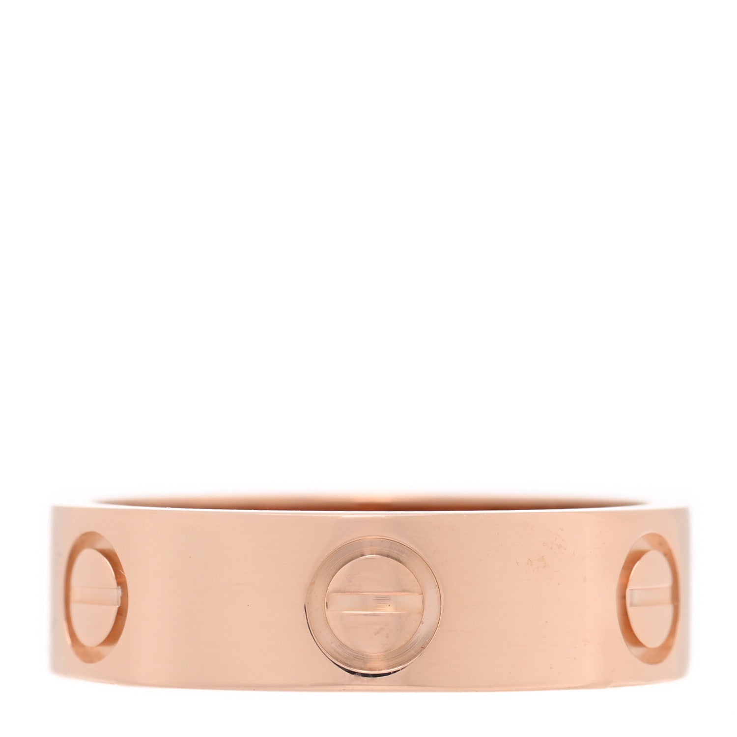 Cartier 18K Pink Gold 5.5mm LOVE Ring 54 7 3 of 4