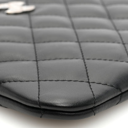 Chanel Lambskin Quilted Crossbody Bag Black 9 of 10
