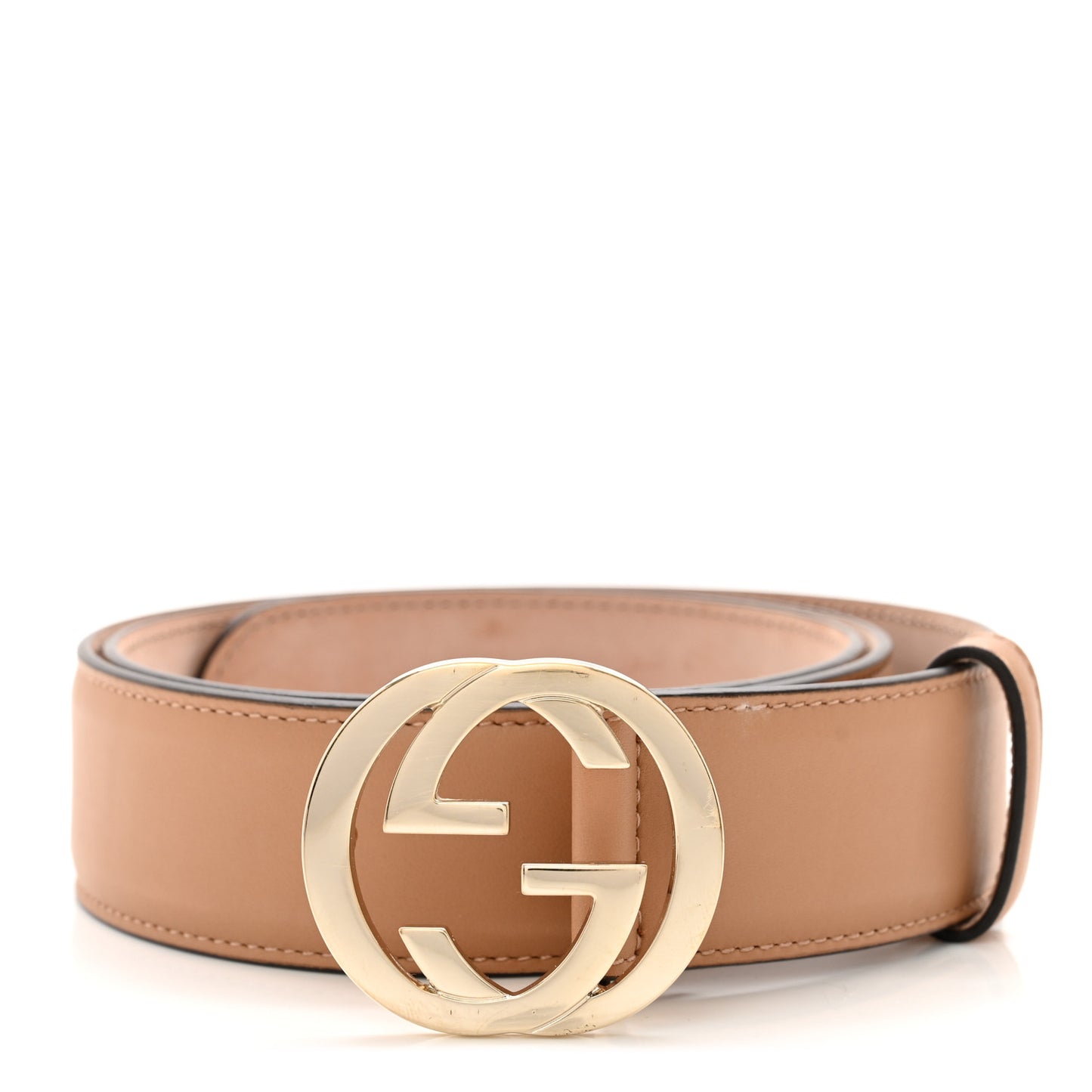 Calfskin Interlocking G 37mm Belt 90 36 Camelia