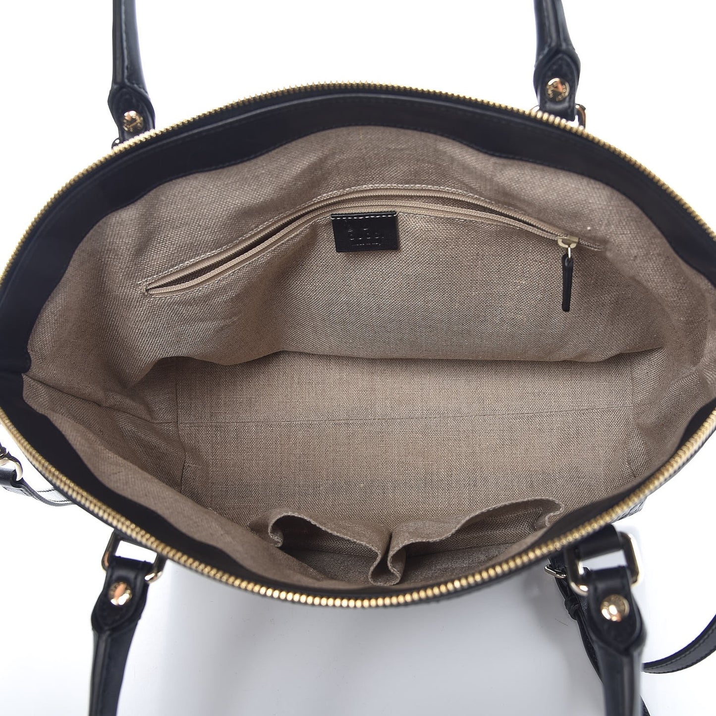 Soft Microguccissima Dome Satchel Black