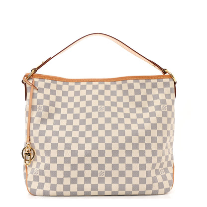 Louis Vuitton Damier Azur Delightful MM Pink 1 of 10