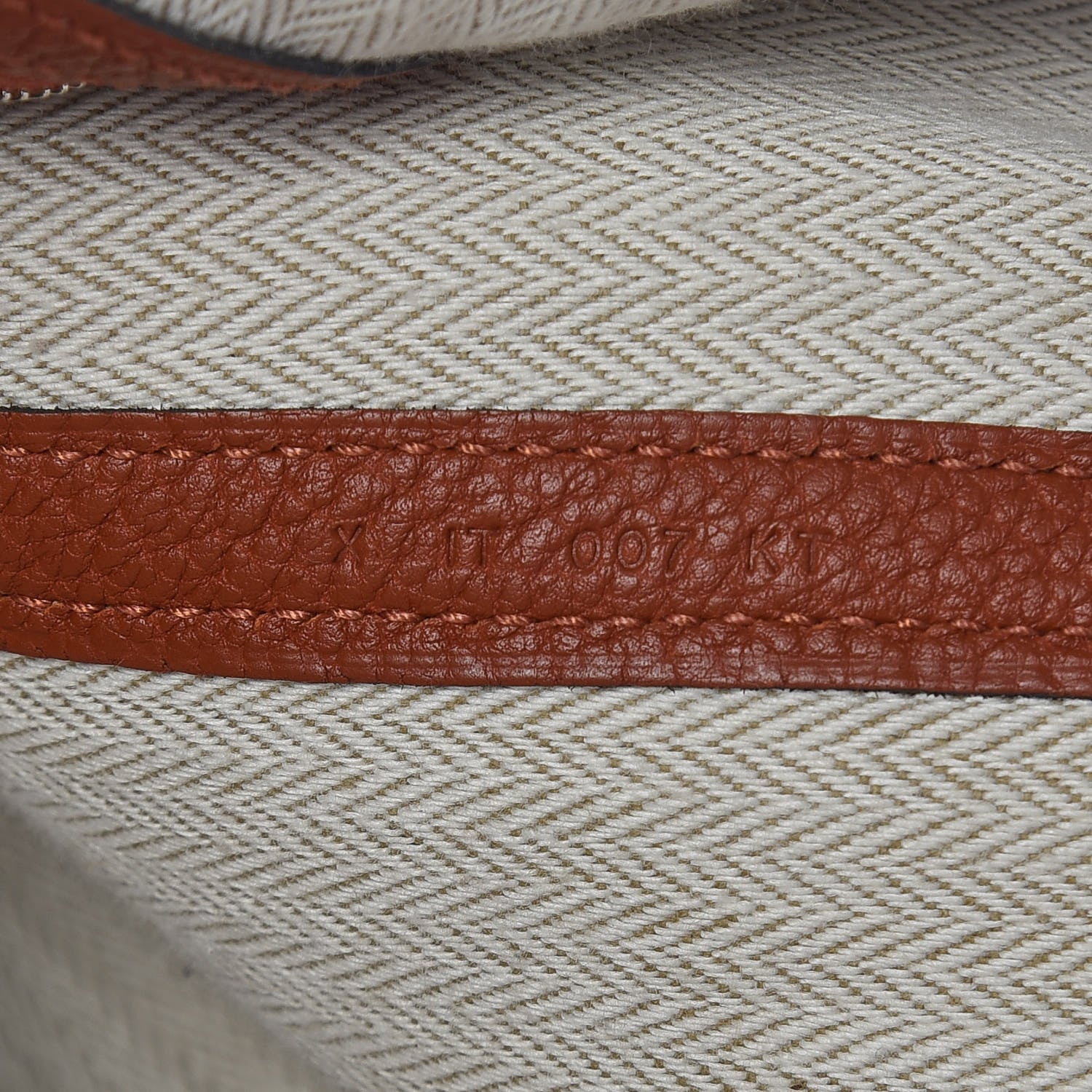 Hermes Negonda Garden Party 36 MM Cuivre 7 of 12