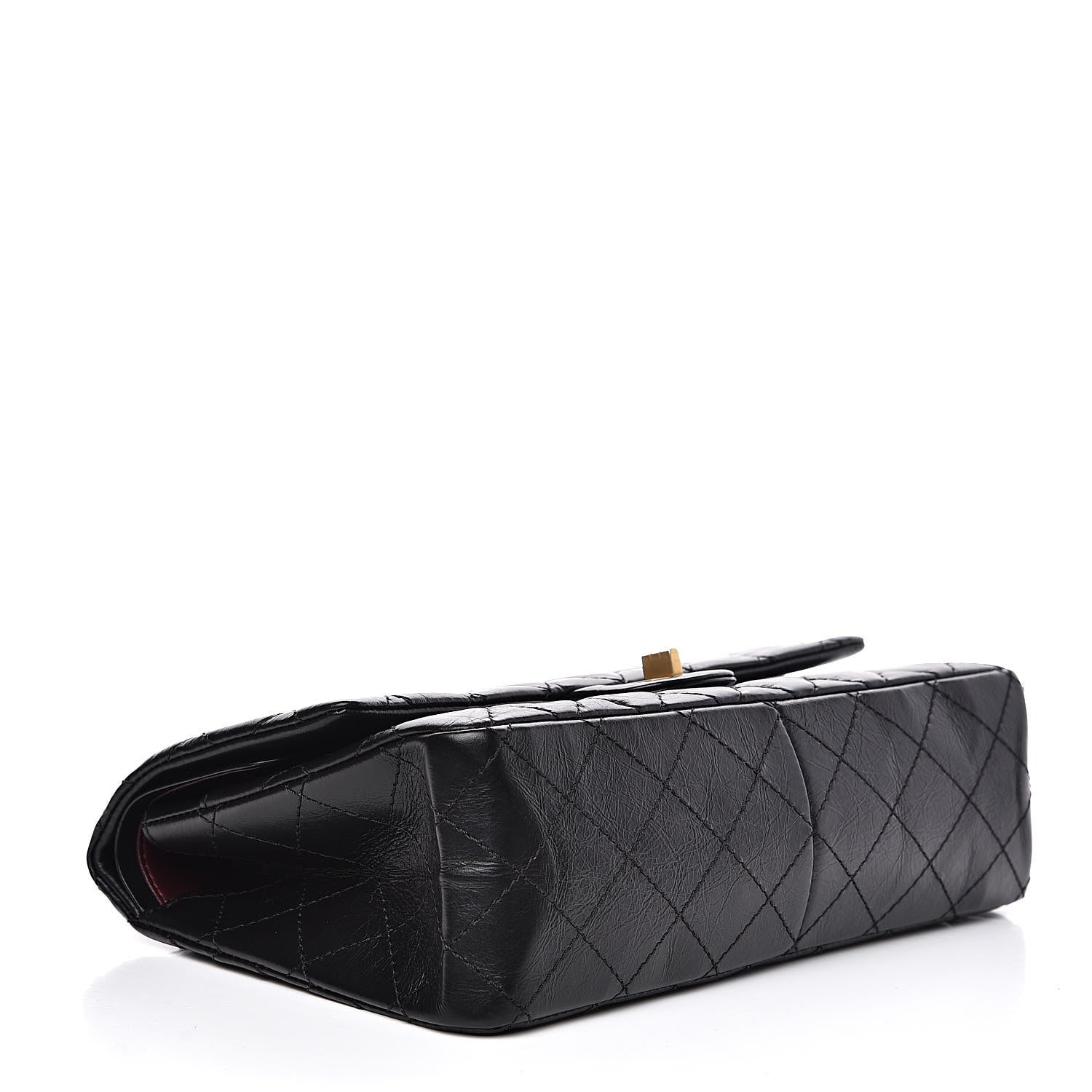 Chanel Aged Calfskin Quilted 2.55 Reissue 226 Flap Black 4 of 12