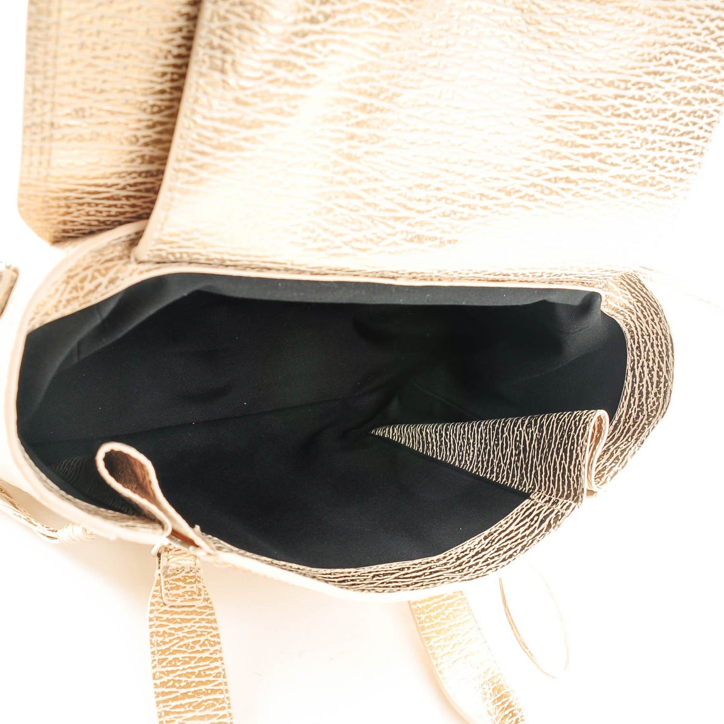 3.1 Textured Calfskin Medium Pashli Satchel Nude Platinum