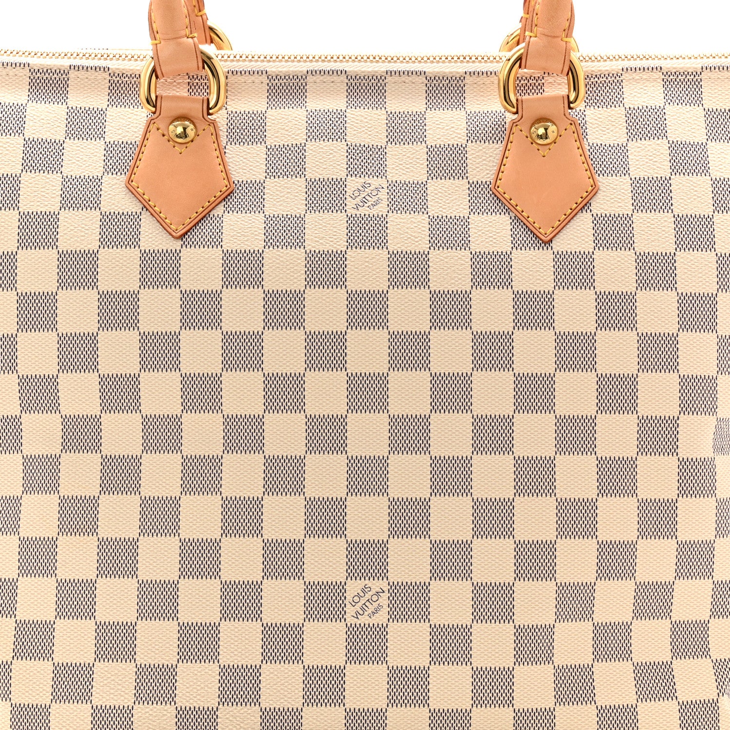 Louis Vuitton Damier Azur Saleya MM 7 of 9